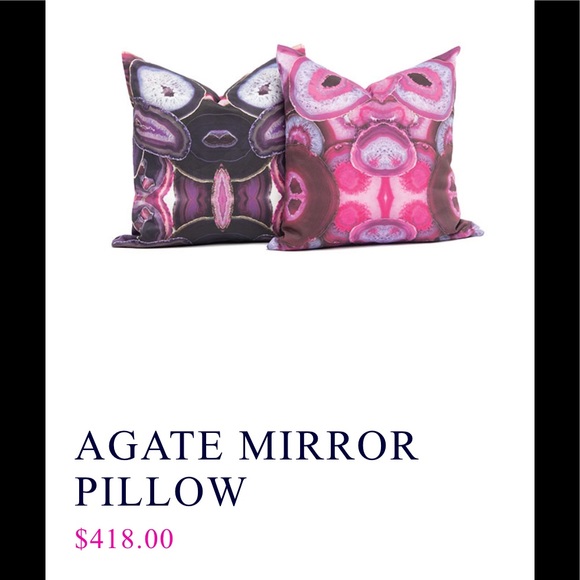 Times Two Design By Lauren Renfrow 2 Agate Pillows. - Picture 9 of 9